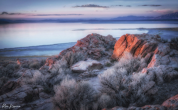 Sunset, Great Salt Lake
